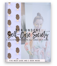 Load image into Gallery viewer, Bun Undone Self-Care Society E-Book